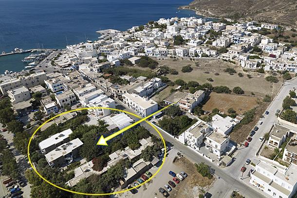 شقة آداماس  في Milos Garden المظهر الخارجي الصورة